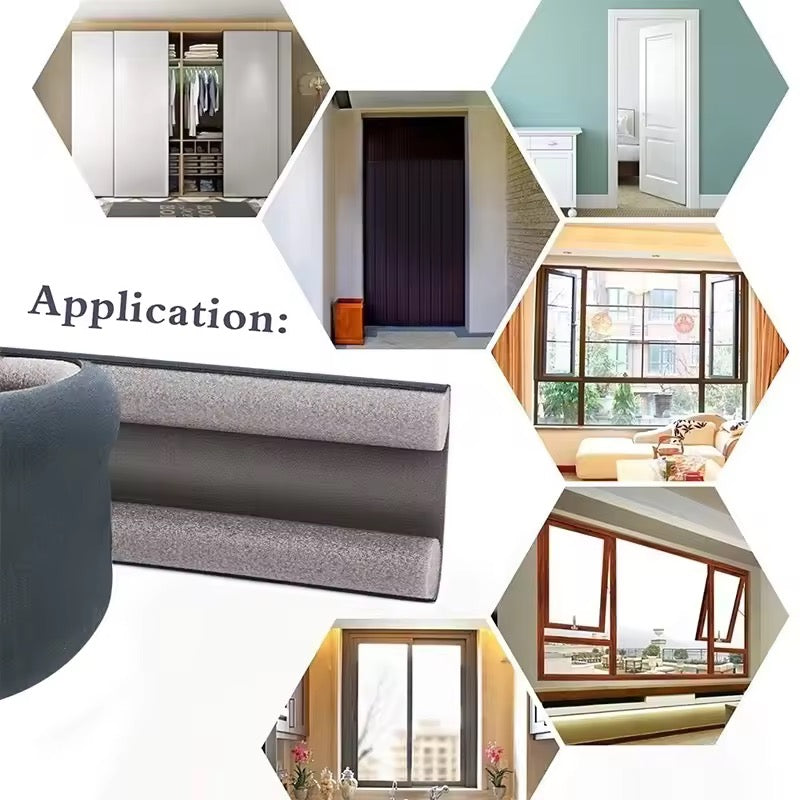 Adjustable Door Draft Stopper  – Wind, Dust & Noise Blocker